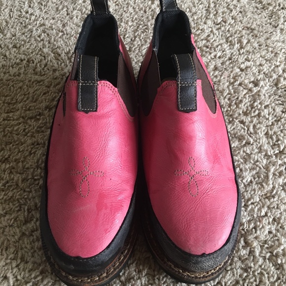 pink georgia boots